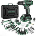 thumbnail image 1 of Juego de herramientas: taladro eléctrico inalámbrico de 20 V DEKOPRO Green, 1 of 7