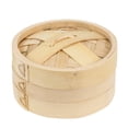 thumbnail image 1 of 1 Set Kitchen Bamboo Food Steamer Premium Food Steamer Durable Food Steamer, 1 of 9