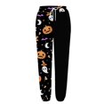 thumbnail image 4 of Orange Pajama Pants Women Baggy Sweatpants Lounge Sweat Pant Active Jogging Fall Clothes Pajama Pants Women XL, 4 of 4