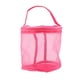 thumbnail image 1 of Bolsa de almacenamiento portátil, hilo de lana de malla cilíndrica, práctico bolso contenedor exquisito (rojo rosa), 1 of 12