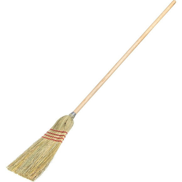 Carlisle 4135200 55"H Parlor Corn Broom w/ 12" Head