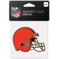 thumbnail image 1 of Cleveland Browns Perfect Cut Colour 4"x4" NFL Licensed Decal Sticker, 1 of 1