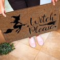 thumbnail image 3 of Halloween Doormat Blanket, Welcome Home Front Door Decorations Halloween Decor Door Mat Anti-Slip Bottom, Halloween Decorations Indoor Outdoor Carpet (#07), 3 of 5