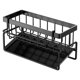 thumbnail image 1 of Organizador para fregadero de cocina, soporte para esponja, caja de almacenamiento para fregadero, soporte para esponja, organizador de fregadero de cocina de metal para esponjas, cepillado, paño de, 1 of 4