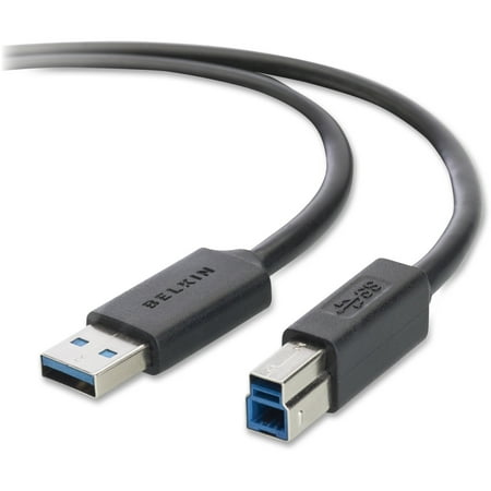 UPC: 0722868771372 | Belkin  BLKF3U159B10  SuperSpeed USB 3.0 Cable  1 Each  Black
