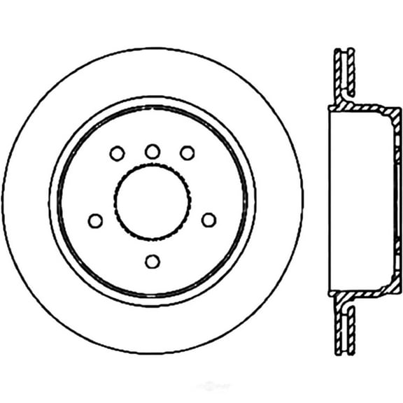 Disc Brake Rotor Fits select: 2004-2010 BMW X3