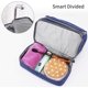 thumbnail image 4 of Neceser de viaje, organizador de cosméticos grande e impermeable, neceser compacto, ideal para hombres y mujeres (azul), 4 of 5