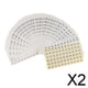 thumbnail image 1 of 2x Etiqueta de Tamaño XS 2XL 3XL 4XL 5XL 6XL 1,4 Cm de Diámetro 70 Hojas Etiquetas Adhesivas Etiquetas Adhesivas Etiquetas de Papel 2 piezas, 1 of 8