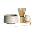 thumbnail image 1 of Handmade Matcha Set Ceramic Whisk Holder Matcha Bowl for Dining Room Kithen Apricot, 1 of 8