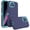 Blue, variant on Asuwish Compatible with T-Mobile Revvl 6 Pro/6X Pro 5G Phone Case Hybrid Rugged Shockproof Hard Protective Drop Proof Full Body Heavy Duty Mobile Cell Cover for Tmobile Revel X Tmo Women Men Purple