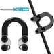 thumbnail image 2 of 1 Pack Archery Compound Bow D Loop p with Screwdrivers, Black, 2 of 5