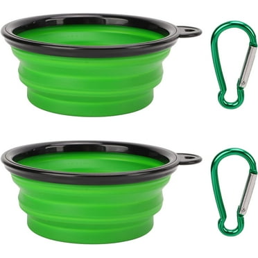 Silicone Pet Bowl Nontoxic, Odorless, Practical Portable Silicone Dog Bowl, Convenient for Going Out