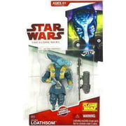 Star Wars Clone Wars 2009 General Whorm Loathsom Action Figure