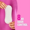 thumbnail image 5 of Carefree Panty Liners for Women, Regular, Wrapped, Unscented, 54ct | Pantiliners, Carefree Liners, Daily Liners for Women, Light Periods and Leaks, 8-Hour Odor Control | 54ct (Packaging May Vary), 5 of 6