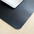 thumbnail image 4 of Desktex® Tapis de Bureau Rectangulaire en Vinyle Noir - 20 Pouces x 36 Pouces, 4 of 7