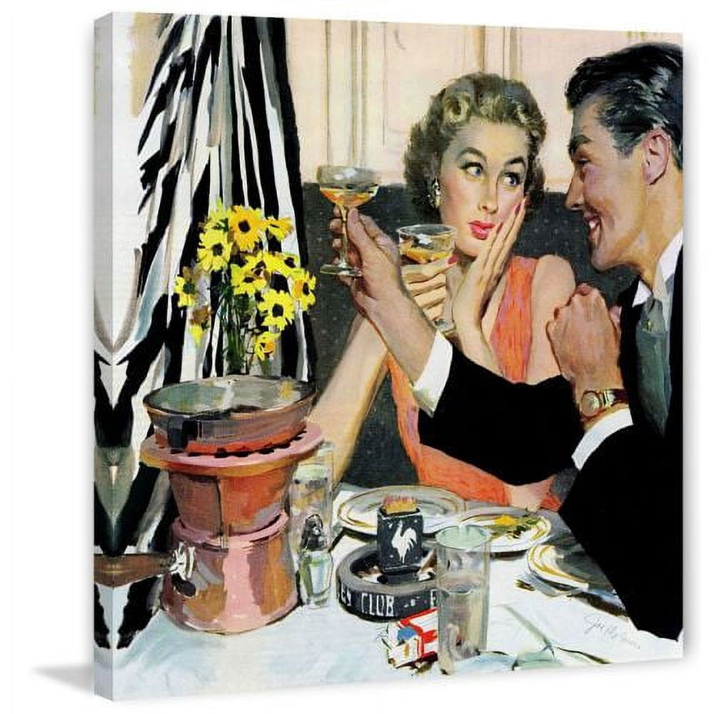 "Marriage Is for Suckers" Painting Print on Wrapped Canvas
