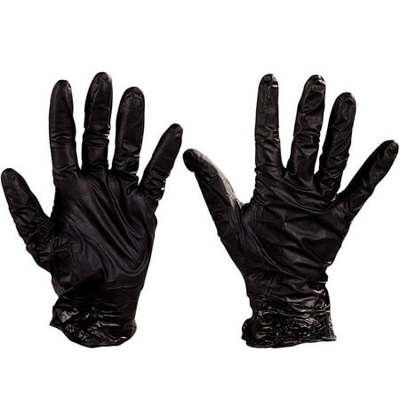 GLV2005S Black Best Nighthawk Nitrile rubber Gloves - Small Made In USA CASE OF