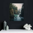 thumbnail image 4 of JRXY Bathroom Wall Art Decor Bathroom Pictures for Wall Artwork Sunset natural bridges along the west coast the Pacific Ocean Oregon Framed Canvas Wall Art for Bedroom Dining Room Farmhouse 12x16 in, 4 of 4