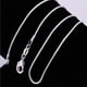 thumbnail image 1 of Cadena de hueso de serpiente Cadena de serpiente Joyas de plata Collar de clavícula de mujer de estilo europeo y americano, 1 of 6