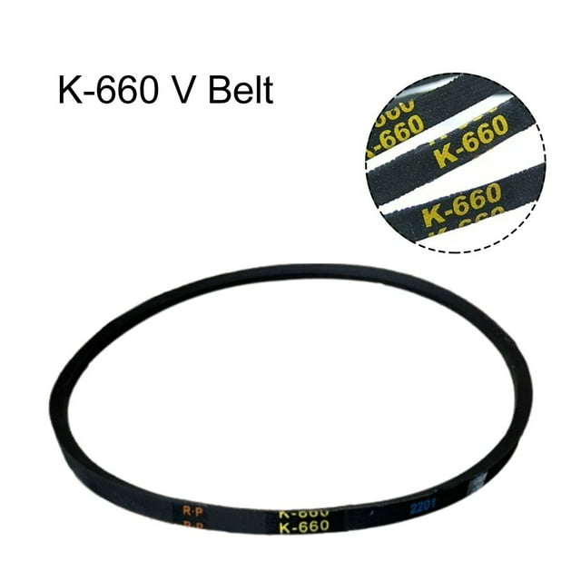 Chendee K660 Courroie en V Triangulaire pour Machine de Perceuse Équipement Industriel Agricole