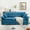 Blue, variant on 84" Loveseat Sofa, Modern Couches for Living Room,Double-Layer Cushion Cloud Couch with Deep Seat,Super Comfy Chenille Sofas,Sturdy Frame, Easy Assembly for Bedroom, Apartment, Office, Grey
