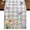 SkyBlue LightGreen Gray, variant on Wildflowers 70 Inch Table Runner, Spring Watercolor Tulip Floral Leaf Grey Plaid Farmhouse Dresser Scarf Cotton & Linen Tablerunner for Dining/Kitchen Island/Holiday Party Décor 13" x 70"