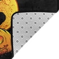 thumbnail image 2 of DouZhe Vintage Pumpkin Skull Black Cats Rugs Doormat, Non-Slip Machine Washable Carpets Floor Door Mat , 36" x 24", 2 of 6