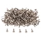 thumbnail image 2 of 100 tachuelas metálicas decorativas de cabeza redonda para sujetar papel, para marcapáginas de scrapbooking Plata 6x13mm, 2 of 6