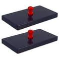 thumbnail image 1 of Luxshiny Roulettes Rythmiques 2 Pcs Bois Bleu Foncé Éducation Musicale Enfants Débutants Jeu Familial, 1 of 8