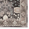 thumbnail image 4 of Contemporary Home Living 2' x 10' Medallion Border Rectangular Area Throw Rug Runner - Gray and, 4 of 4