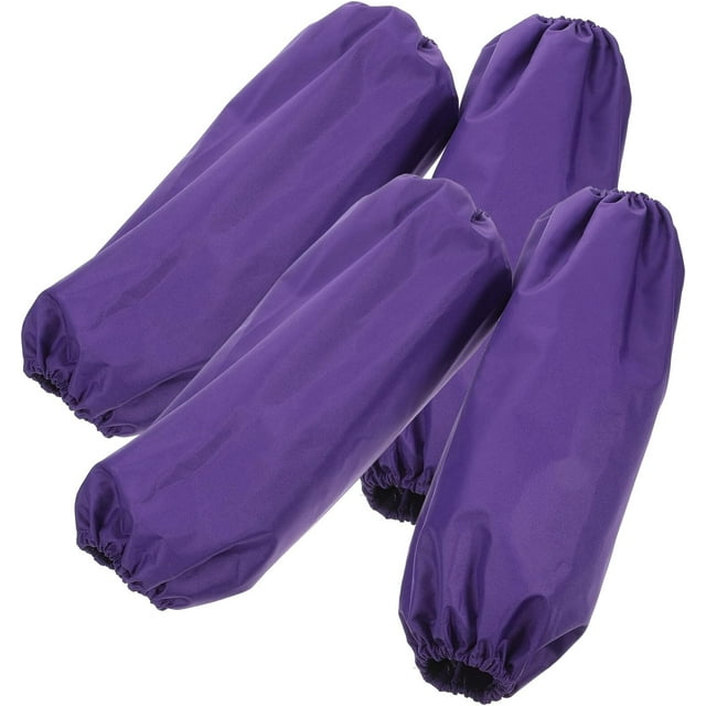 HUGFEGWE 2 Paires de Manchons Imperméables et Résistants à l'Huile pour Cuisine (Rouge) CJB91-118692