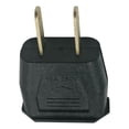 thumbnail image 4 of Clavija Convertidor Tipo Europeo a Americano Para Viaje 25Pz negro 6cm, 4 of 5
