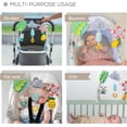 thumbnail image 4 of Taf Toys ?Tropical Orchestra Arch? | Ideal for Infant & Toddlers, Fits Stroller & Pram, Activity Arch with Fascinating Toys, Stimulates Baby?s Senses and Motor Skills Development, Easier Outdoors, 4 of 8