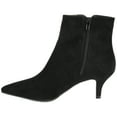 thumbnail image 3 of Journee Womens Isobel Inside Zip Stiletto Booties, 3 of 10