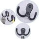 thumbnail image 3 of Kleiderhaken Vintage 20 Stck - 10 Doppelhaken Und 10 Einzelhaken Zum Schrauben, Haken Wand Metall Huthaken Mantelhaken, Gartenhaken Dekorativen Haken, 3 of 5