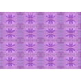 thumbnail image 1 of Ahgly Company Machine Washable Indoor Rectangle Transitional Violet Purple Area Rugs, 2' x 5', 1 of 7