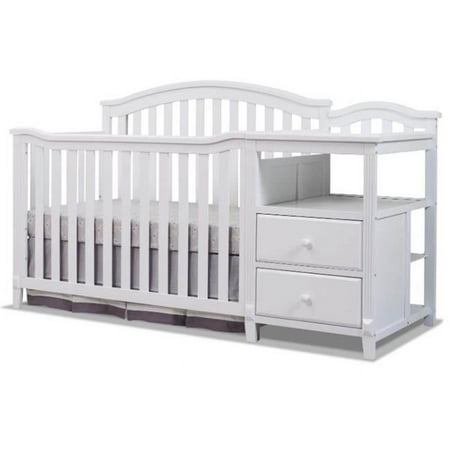 UPC: 0092234010399 | Sorelle Berkley Crib & Changer White – 70 x 32 x 44 in.