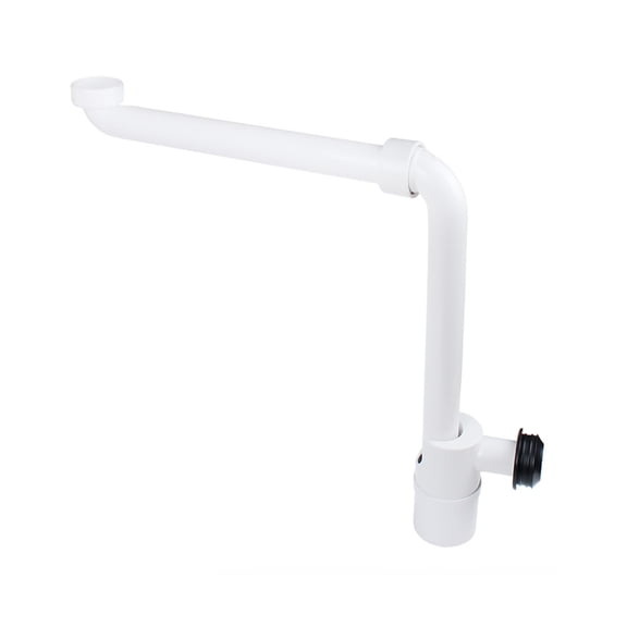 Adjustable Washbasin Siphon 1/4Inch Space Saving Sink Waste Trap Sink Waste Drain Trap Bathroom Drain Pipe Enduring