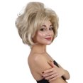 thumbnail image 6 of HPO Adult Women’s Regular Size Blonde Politician Wig | Wefted Cap Design| Synthetic Fiber, 6 of 8