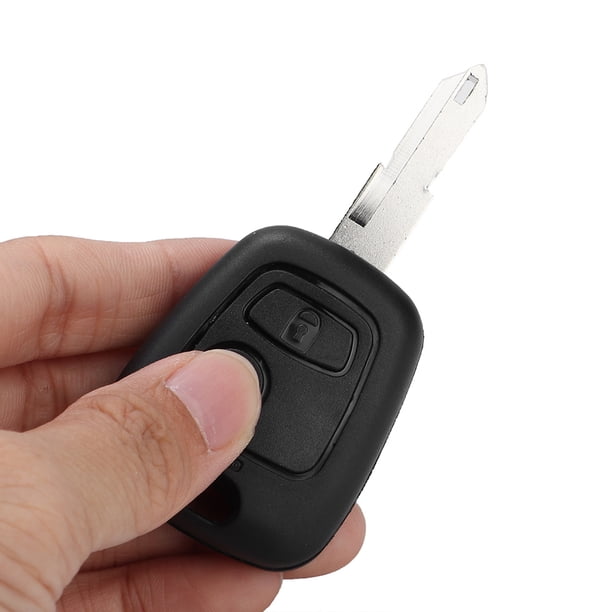 Carcasa Para A Distancia De Entrada Sin Llave, Carcasa Para Llave De Coche, Carcasa Exterior Para Llavero De Coche, 2 Botones, Repuesto Ligero Para 206 306 307
