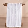 thumbnail image 3 of Chiffon Table Runner 28.4x120.1 Inches Sheer Wedding Runner Romantic Rustic Table Runner for Wedding Party Baby Shower Decorations,White, 3 of 7