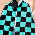 thumbnail image 3 of Sudadera con capucha de Demon Slayer de talla única, manta de franela Ultra suave, cálida y cómoda, sudadera gigante de gran tamaño, Shinobu Nezuko, 3 of 3