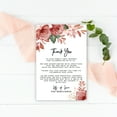 thumbnail image 3 of Koyal Wholesale Boho Floral Wedding Thank You Place Setting Cards for Table Reception, Dinner Plates, 56-Pack, 3 of 5
