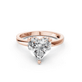 thumbnail image 3 of KEEVA JEWELS 3.15 Carat Heart & Round Shape Moissanite Hidden Halo Valentine Ring for Women, Made in Rose Gold Plated Silver Size 6, 3 of 8