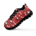 thumbnail image 3 of Chririnla Kids Xmas Shoes for Boys Size 4 Happy Santa Claus Sneakers Girls Mesh Walking Shoes Casual Lace up Comfort Athletic Running Shoe, 3 of 7