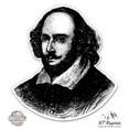 thumbnail image 1 of Shakespeare Portrait - 3" Vinyl Sticker - For Car Laptop I-Pad Phone Helmet Hard Hat - Waterproof Decal, 1 of 1