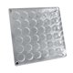 thumbnail image 1 of Vitrina transparente de concha marina, caja organizadora acrílica de concha marina para joyería de uñas con cuentas, 1 of 7