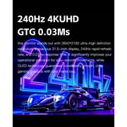 4K 240Hz QD-OLED Flagship Gaming Monitor kuycon Q32S 32 Inch Aluminum Alloy Ultra-Fast Response Low Latency Type-C For Professional E-Sports Competitive Gaming