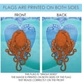 thumbnail image 5 of Toland Home Garden Aquatic Octopus Ocean Octopus Flag Double Sided 28x40 Inch, 5 of 5