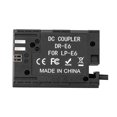 thumbnail image 2 of Conveniente cámara de alimentación Usb a Dr E6 para Lp E6 Ack-e6 batería simulada para 5d Mark,11 Feliz Sencillez, 2 of 5